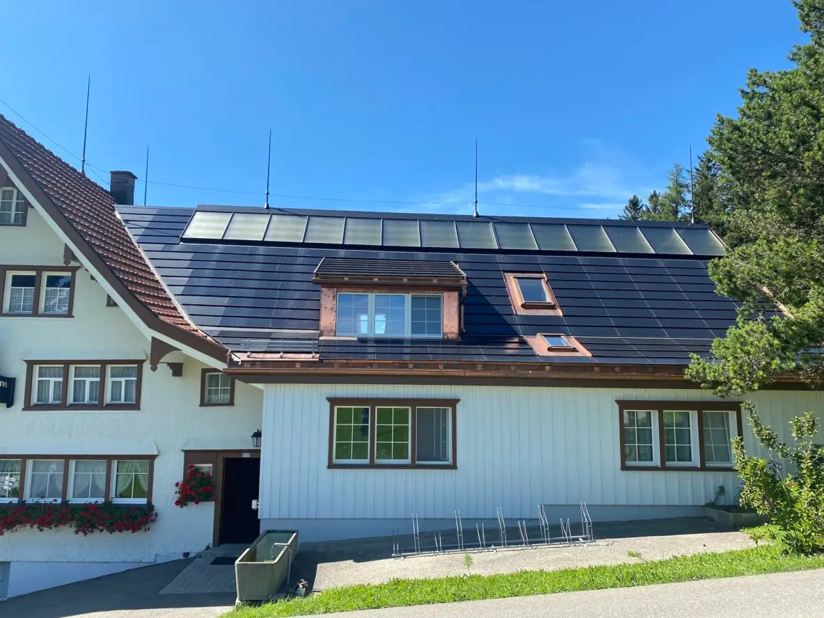 Solardach Südseite