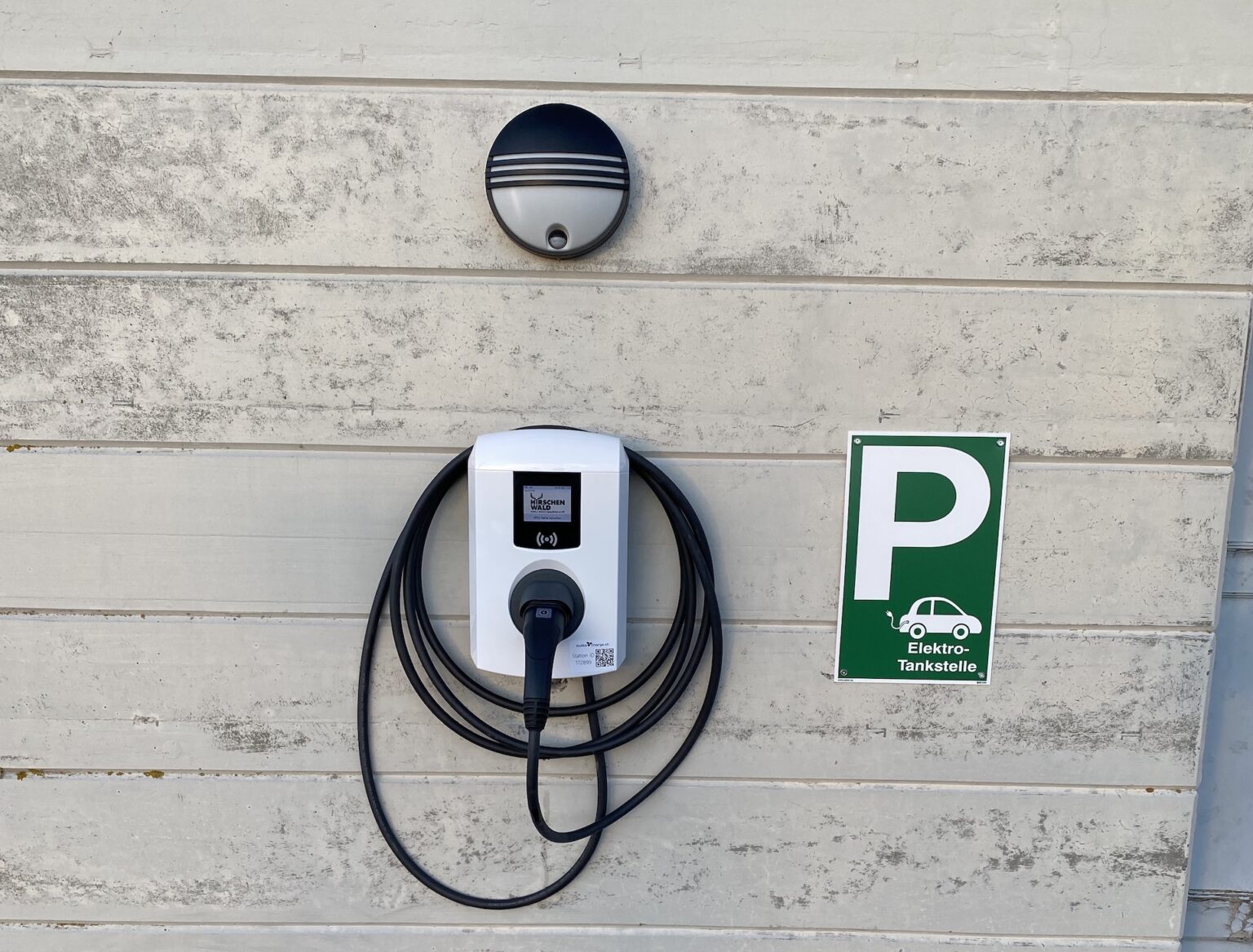 Wetterschutzdach Für E-Auto Wallbox - Wasserdichte Abdeckung 40x32x20 Cm